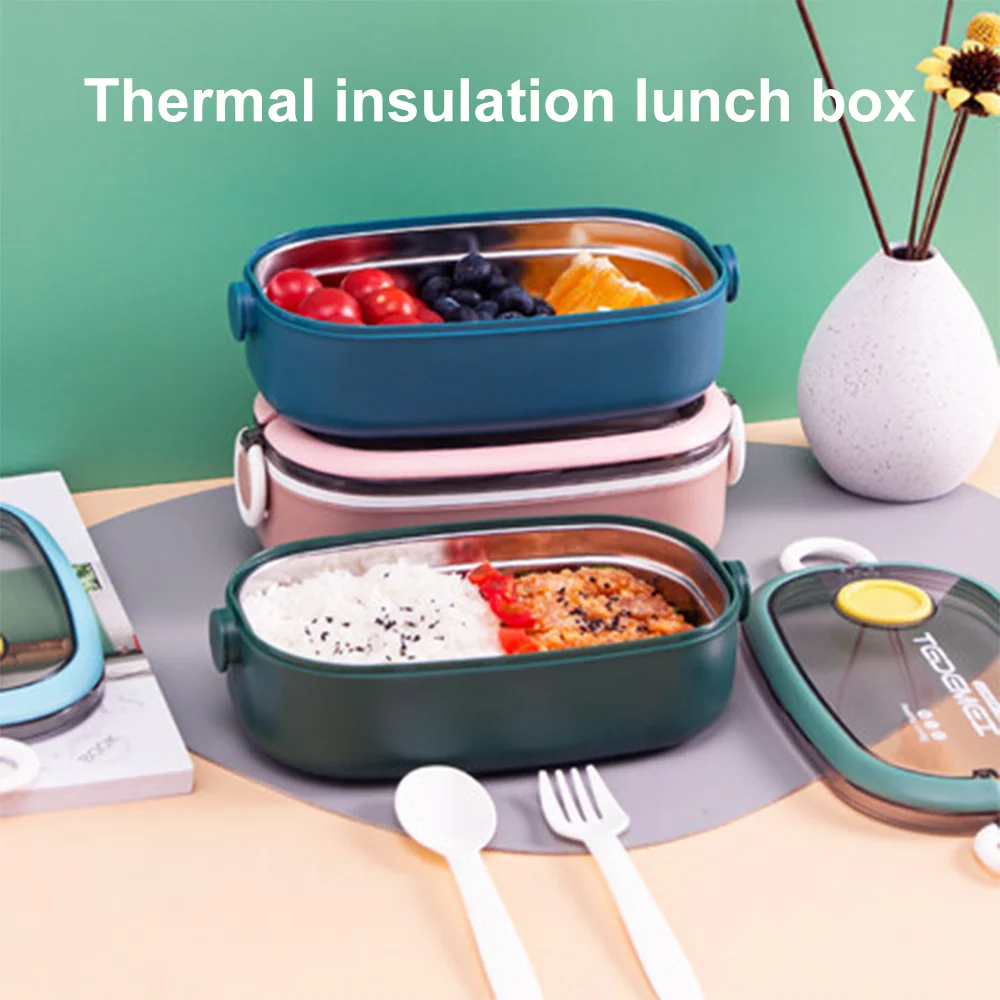 

Waterproof Microwavable Stainless Steel Multi-storey Lunch Box Portable Heat Preservation Lunch Box Fruit Box for Adult Children