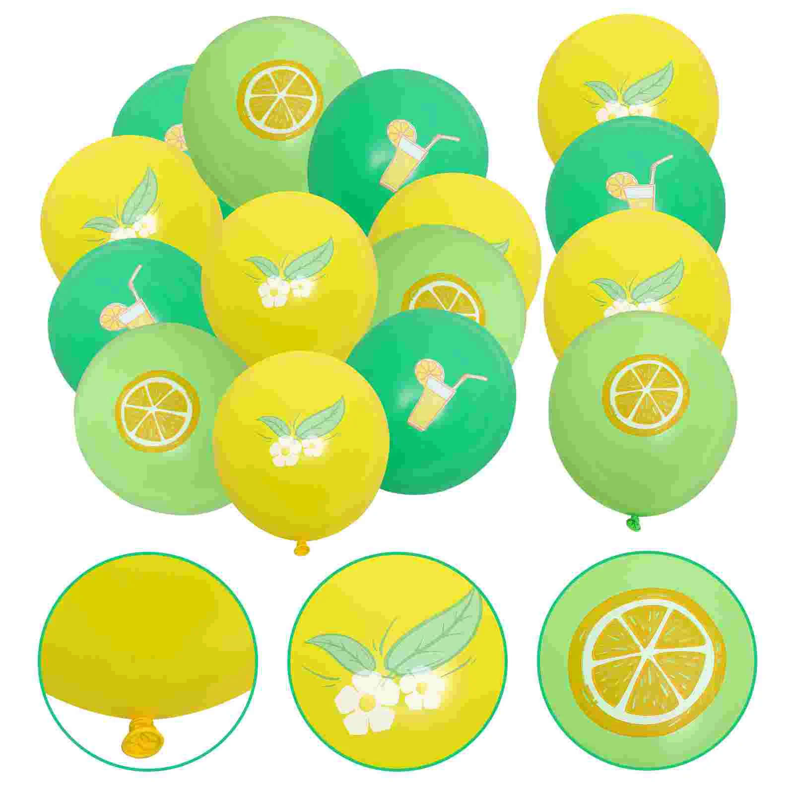 

Lemon Fruit Balloon Luau Party Decorations Hawaiian Favors Summer Decorations Style