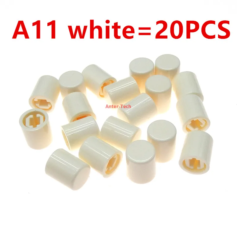 

Пластиковая крышка для кнопочного переключателя, 50 шт., крышка для переключателя A03, A11, крышка для переключателя прямых кнопок, высота 10 мм