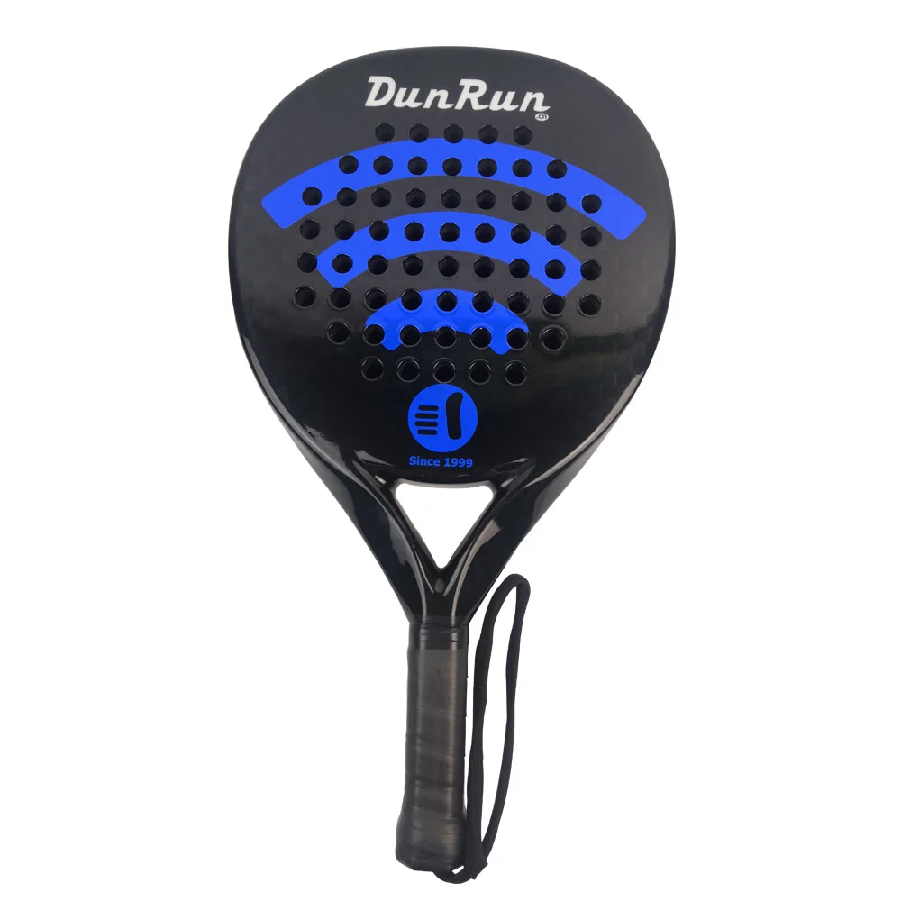 

DunRun High Quality 12K Carbon Plate Racquet Double sided Pick Racquet Carbon Fiber Racquet Hole Ball Racquet Pickleball