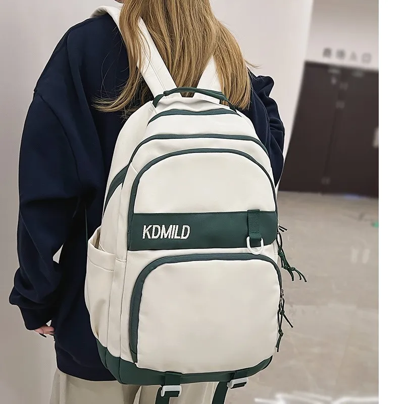 

Men Women High Capacity Backpack Trendy Lady School Bag Boy Girl College Backpack Fashion Female Male Travel Student Bags Laptop