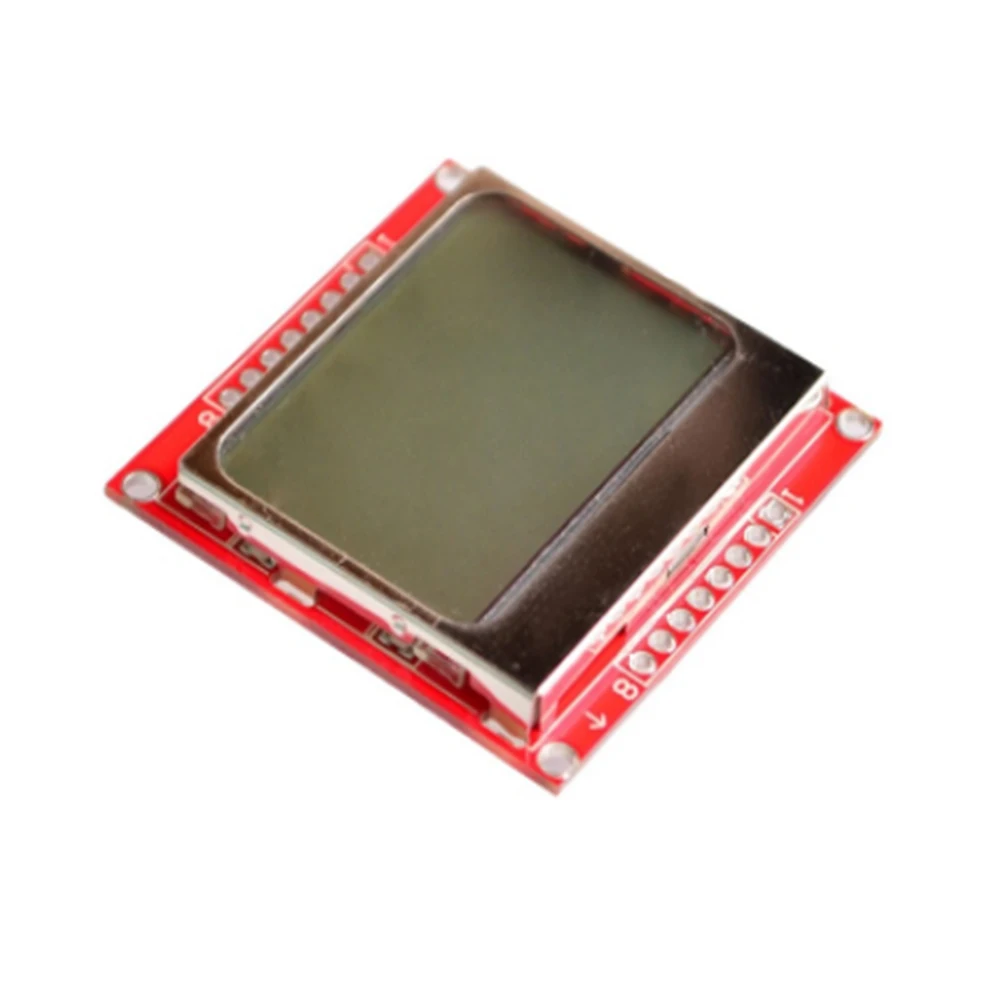 

High Quality 84X48 84x84 LCD Module Red backlight adapter PCB for Nokia 5110 for