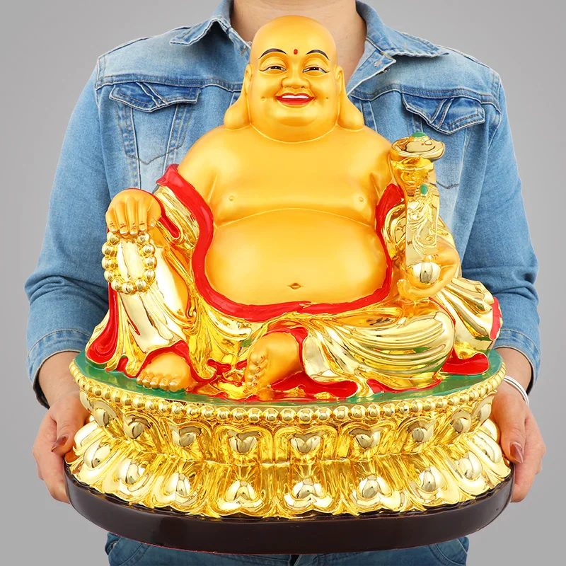 Украшение Будды Майтрейи большая счастливая сумка для живота смеющийся Будда