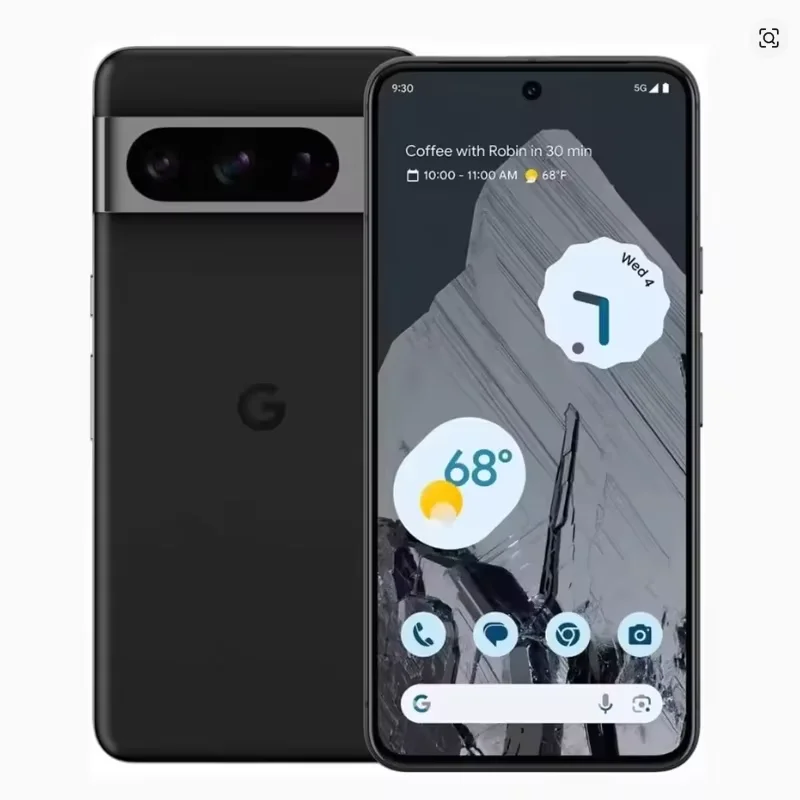 Фото Google Pixel 8 Pro 128G ROM 5G 8pro разблокировка мобильного телефона 6,7-дюймовый Google Tensor G3 12 ГБ ОЗУ 50 МП и двойной 48 МП тройной №2