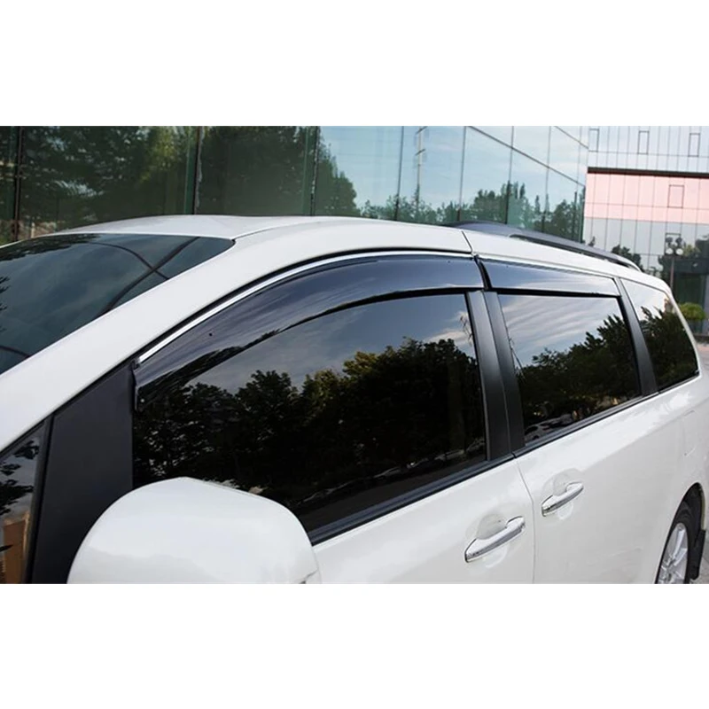 Для 4 шт. автомобильный оконный козырек новый Toyota Sienna диффузор боковой