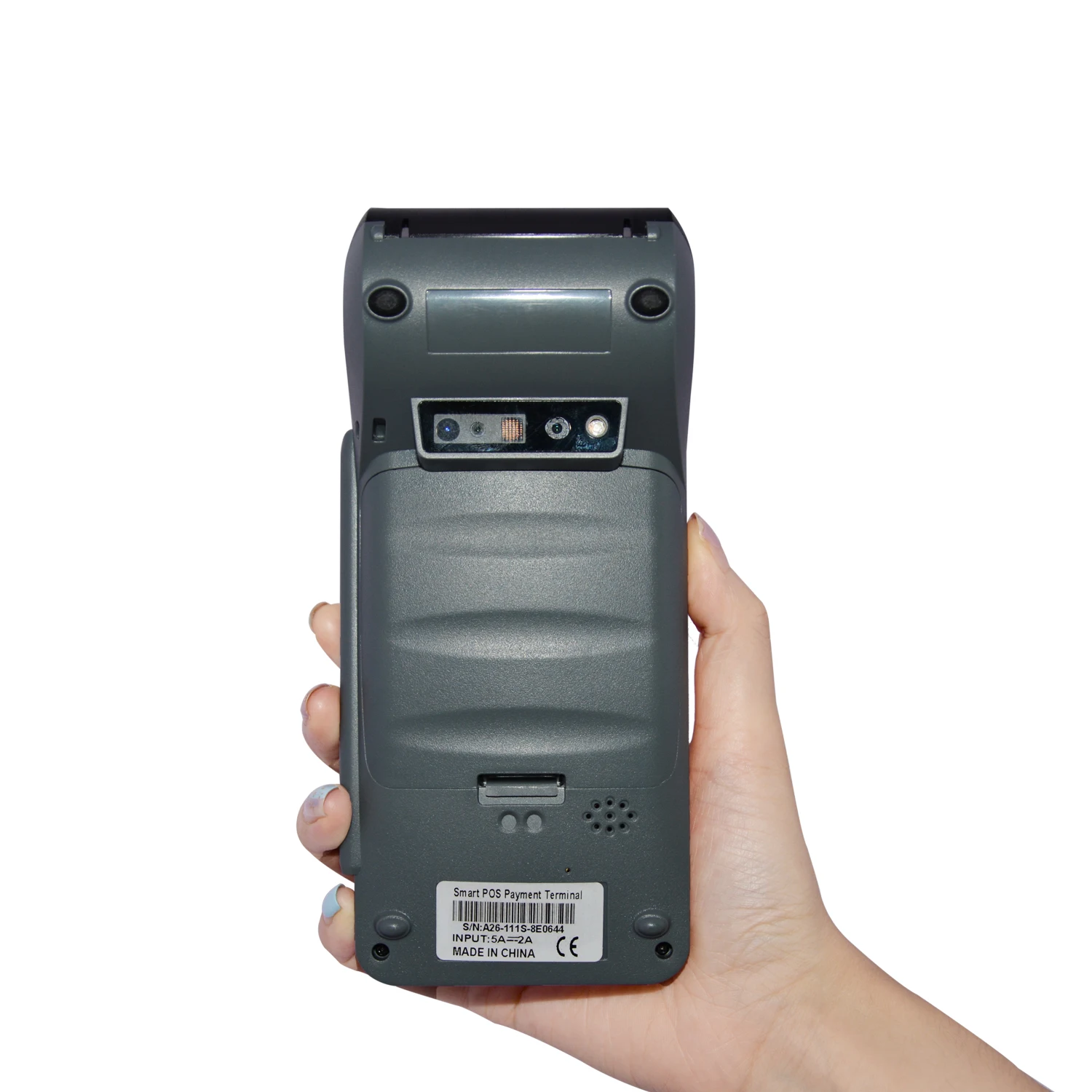 Фото Android 7.0 «все в одном» Smart Handheld Pos Machine с принтером 5,5 дюйма NFC Z100 №4