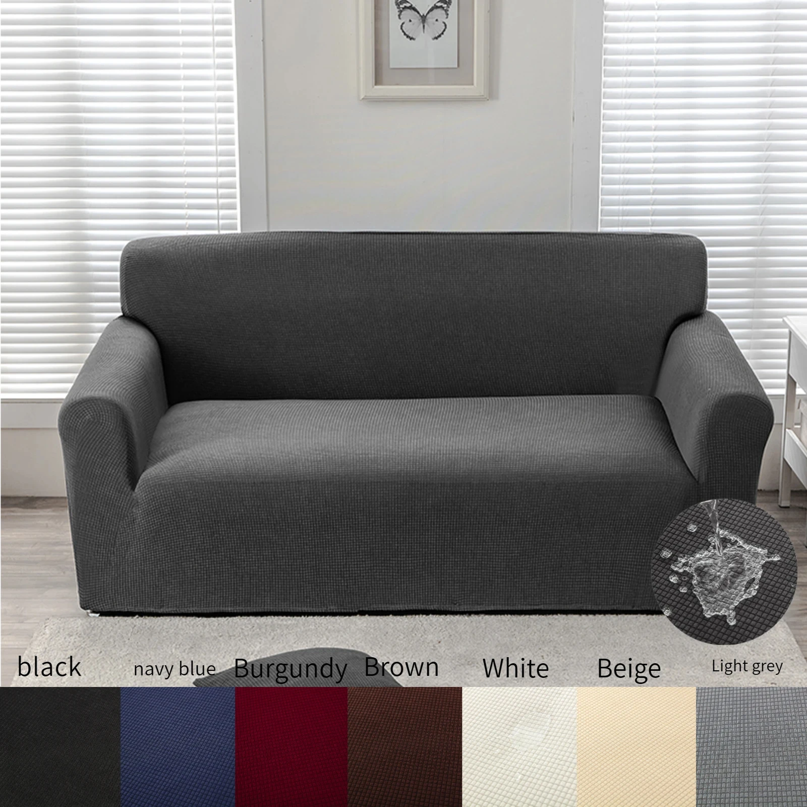 Растягивающийся чехол для дивана эластичные Чехлы в гостиную стула кушетки