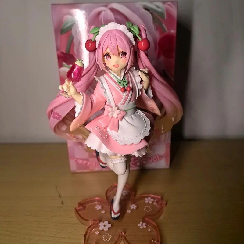 В наличии: TAiTO Hatsune Miku Coreful Sakura Miku Breeze Cafe Ver. Фигурка аниме-персонажа из ПВХ, 18 см (art.: 3920da78c257c) - 3920da78c257c