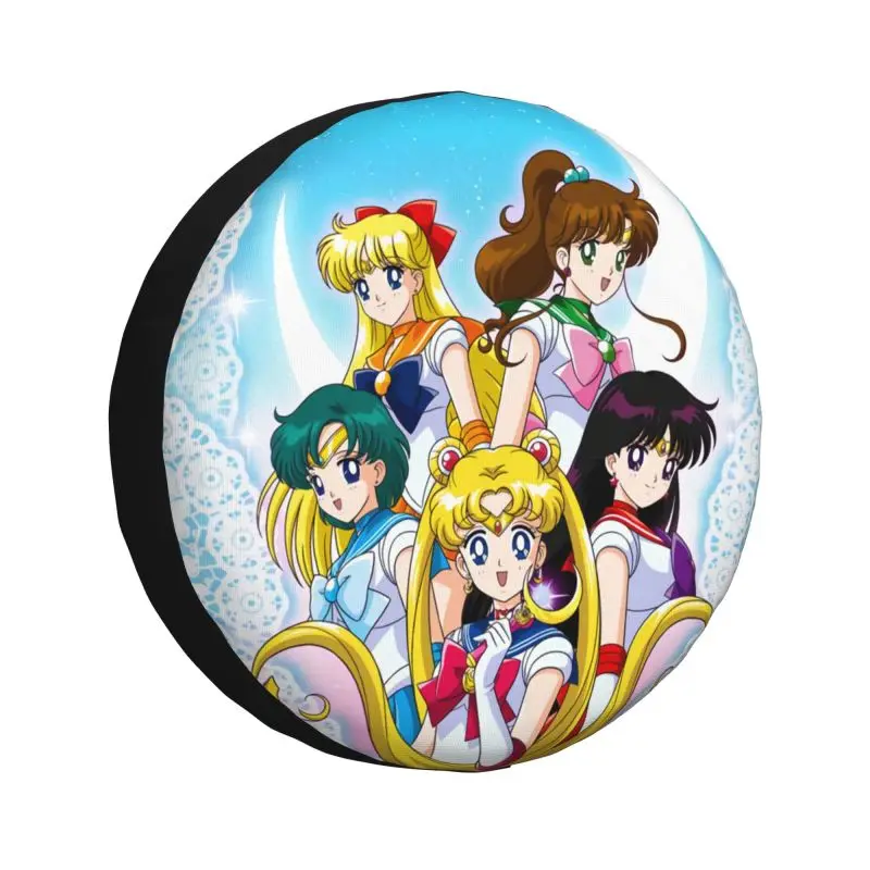 Изготовленный на заказ японский аниме Shojo Sailor Tire Cover 4WD 4x4 SUV Cartoon Moon Girl Защита