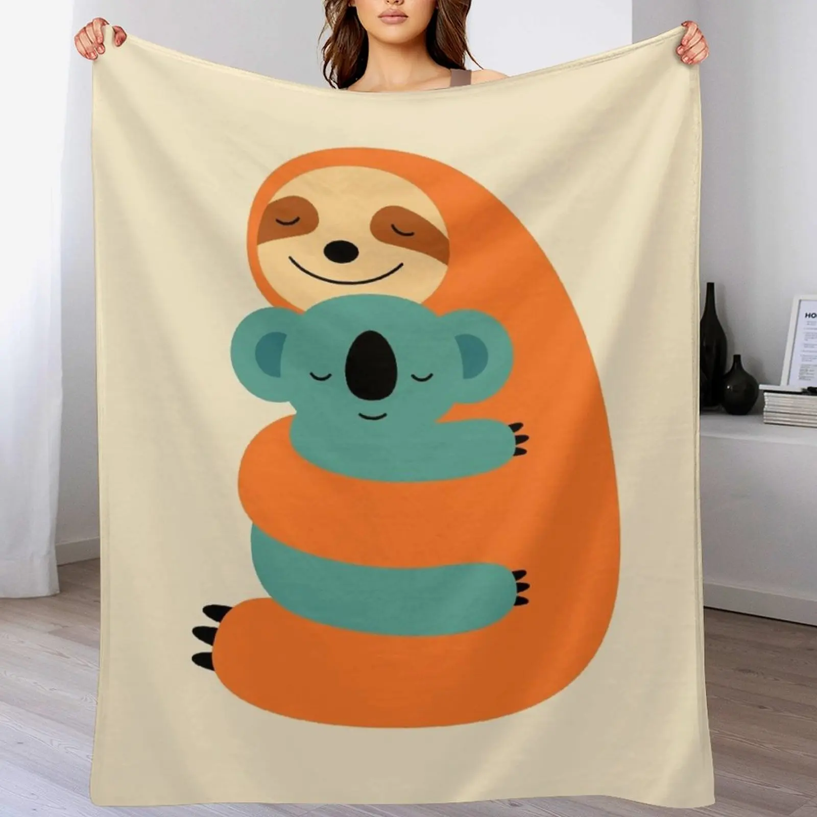 Плед Stick Together диванное аниме декоративные утяжеленные одеяла