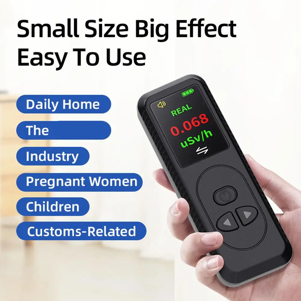 

Geigers Counter Wastewater Nuclear Radiation Detector X-Rays Display Dose γ Monitors Screen Radiation Hd Radiation β Meter T4E4