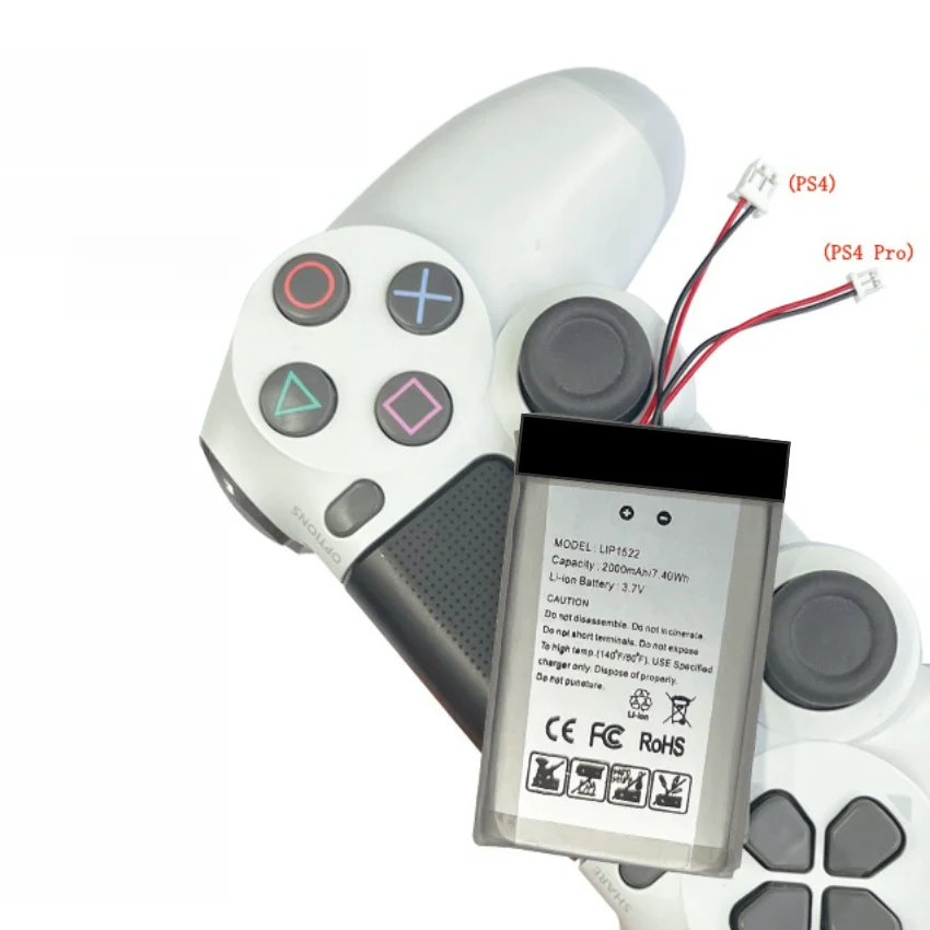 Аккумулятор Perfine PS4 LIP1522 PS4Pro/Slim KCR1410 для Sony PlayStation 4 DualShock4 V1 V2 аккумулятор