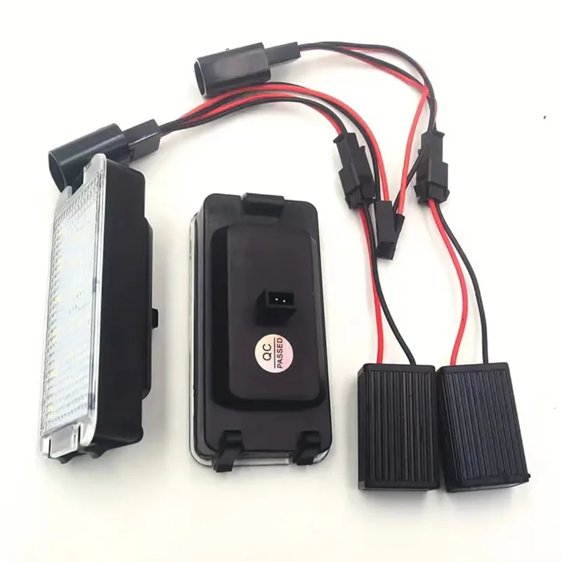 Освещение номерного знака автомобиля без ошибок 2 шт для Seat Leon 1999-2005 Cordoba 1993-2008 Toledo