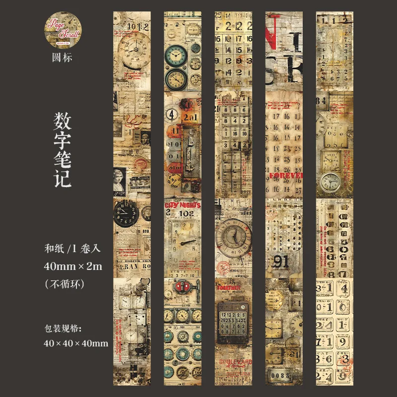 

Декоративные клейкие ленты Alideco для скрапбукинга