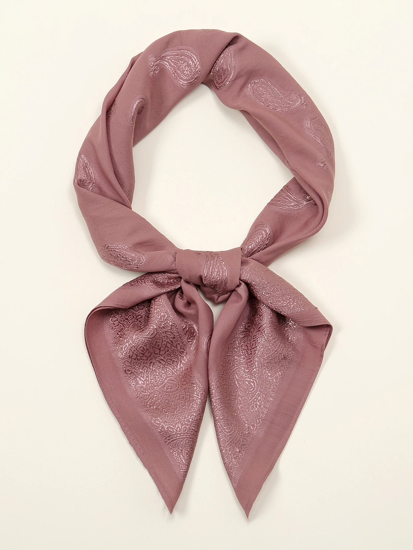 Модный квадратный цветочный шарф с Пейсли для женщин мусульманский мгновенный