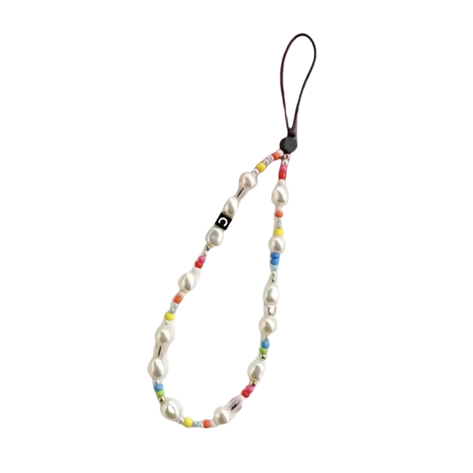 Красочный жемчужный брелок для мобильного телефона подарок на день Святого