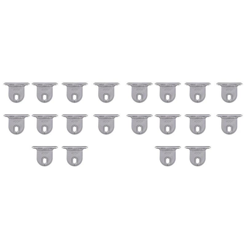 

JFBL Hot 20X Universial Hanging Clothes Hook Gray For Caravan Awning Hanger Hook For RV Awings Camper Awing