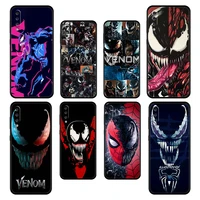 marvel venom and spiderman case cover for samsung galaxy a02s a50s a12 a21s a30 a70s a20 a11 a03 a23 a03s a01 print funda trend