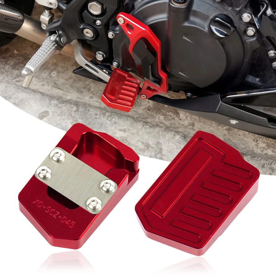 

Чехол для заднего тормоза мотоцикла с подставкой для ног удлинительная пластина для педали для Kawasaki NINJA400 NINJA 400 2018 2019 2020 2021 аксессуары