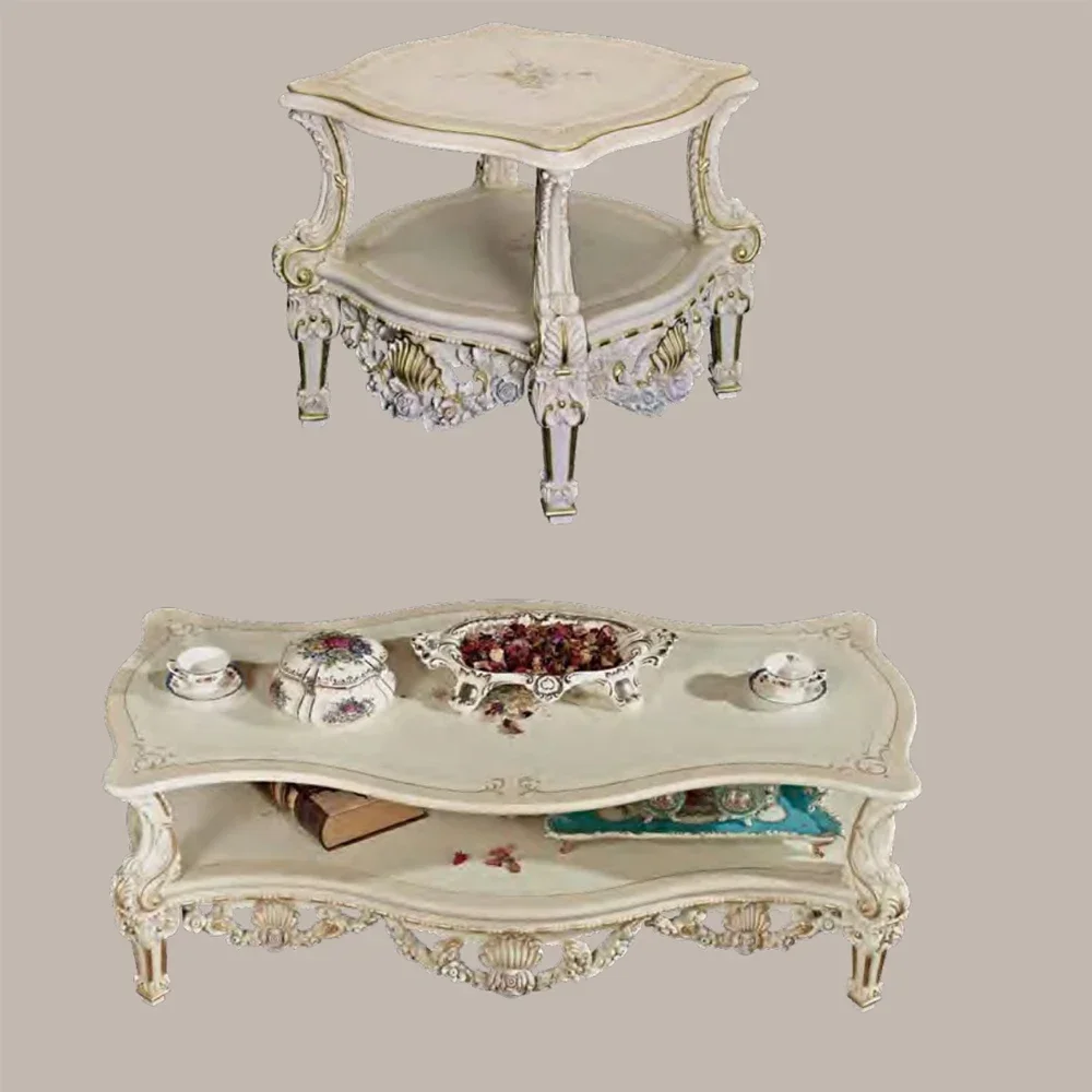 Европейский стиль королевская деревянная классическая мебель для дома диваны