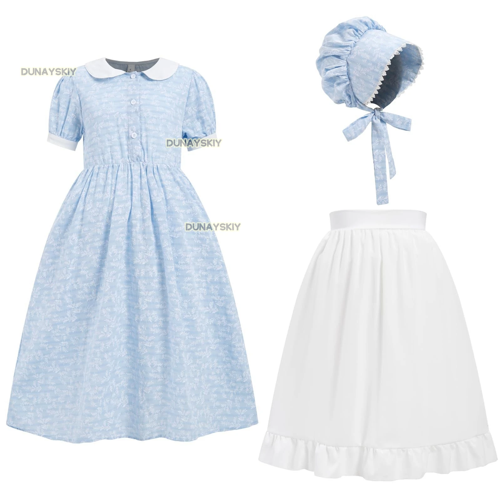 Колониальное платье для женщин викторианский винтажный костюм прерии-пилигрима