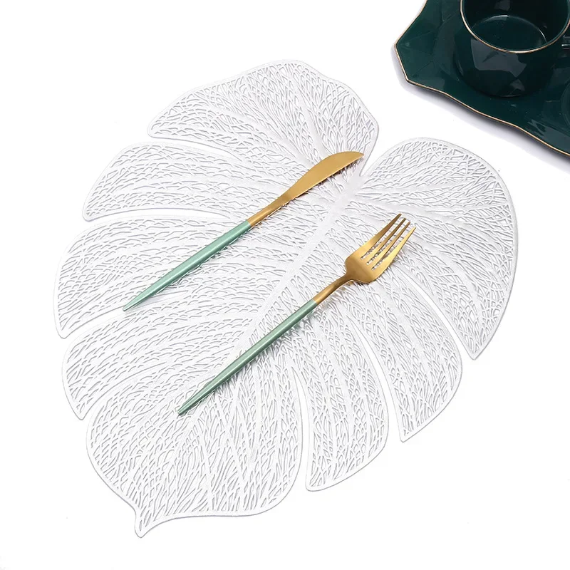 Полый коврик для стола из ПВХ с черепаховым листом декоративный специальной