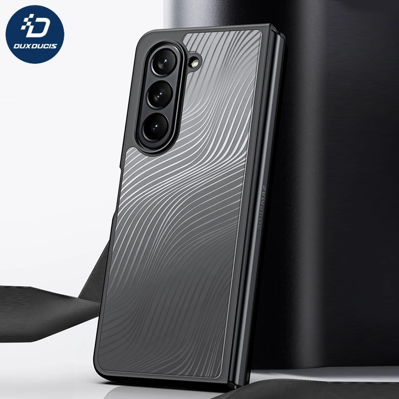 Чехол для Samsung Galaxy Z Fold 5, DUX DUCIS Aimo Series, ударопрочный чехол из поликарбоната и ТПУ, матовый чехол с защитой от отпечатков пальцев для Z Fold 4