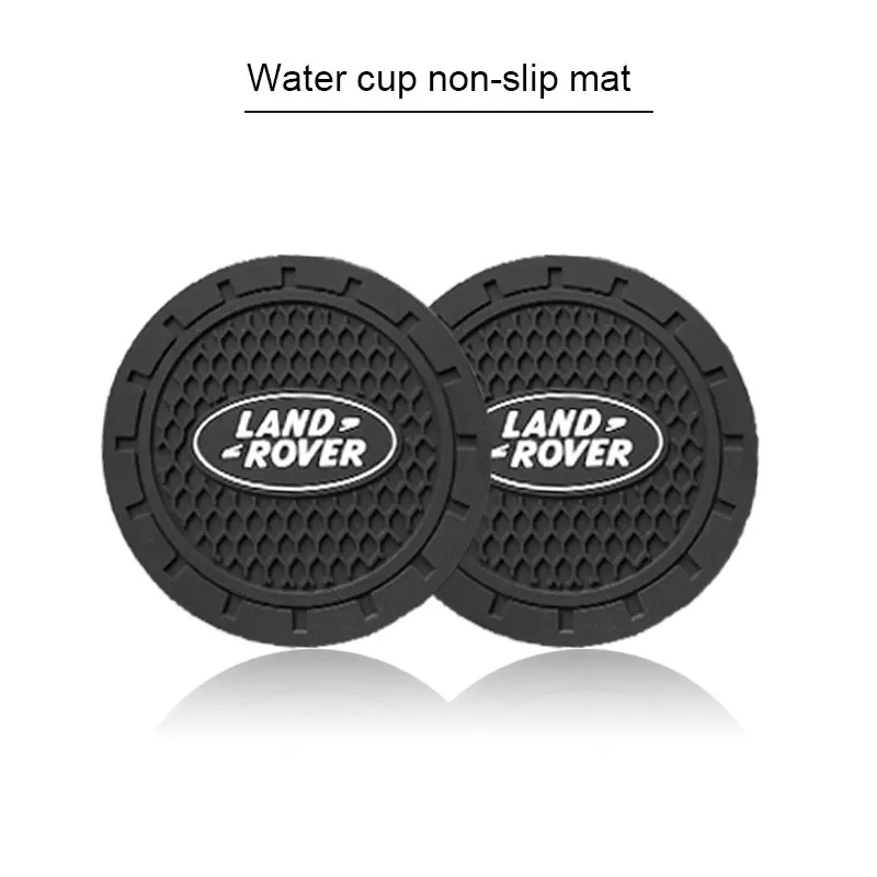 2 шт. Автомобильный логотип подстаканник силиконовые подставки для Land Rover Discovery 3 4