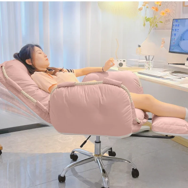 Компьютерное кресло для дома удобное длительного сидения стол и стул спальни