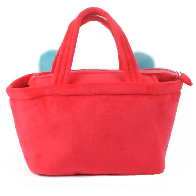 Cute Cartoon Tote Bag Child Lunch Bags Children's Fashion Handbags For Kids Portable Stationary Life Candy Gift Plush Hand Bag