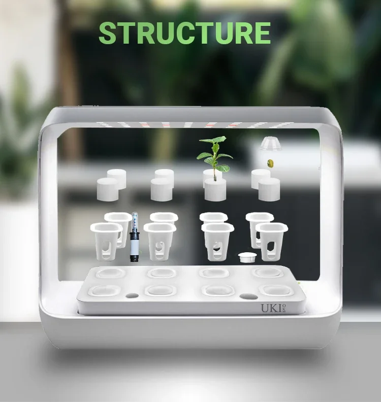 Система полива для выращивания полного спектра гидропоника растений умный сад с
