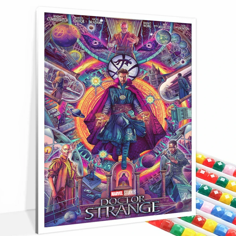 

Алмазная 5D Вышивка «Доктор Странный», «мстители»