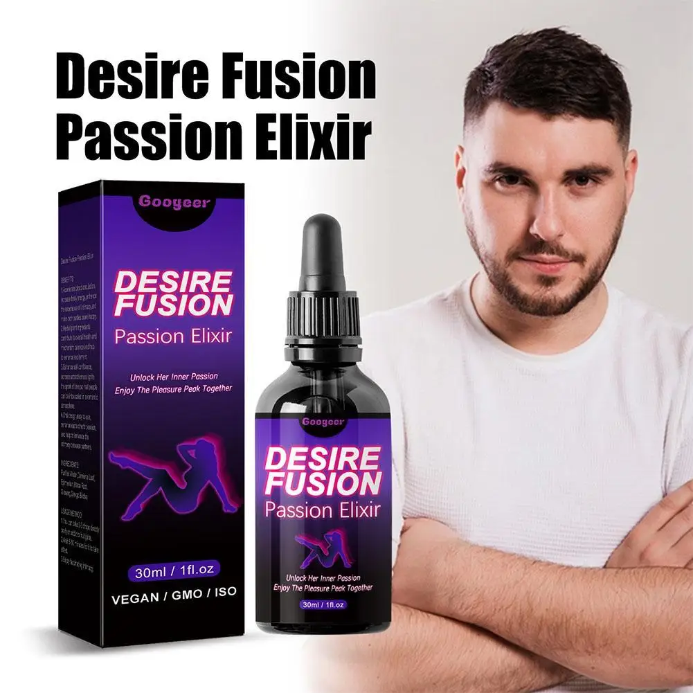 30 мл Desire Fusion Passion Love Elxir капли противоположной аттракции повышающие влагу
