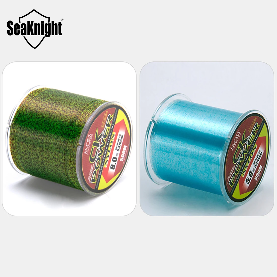 SeaKnight KWDISS HOT Speckle Невидимая нейлоновая леска FULL500M Гладкая прочная мягкая