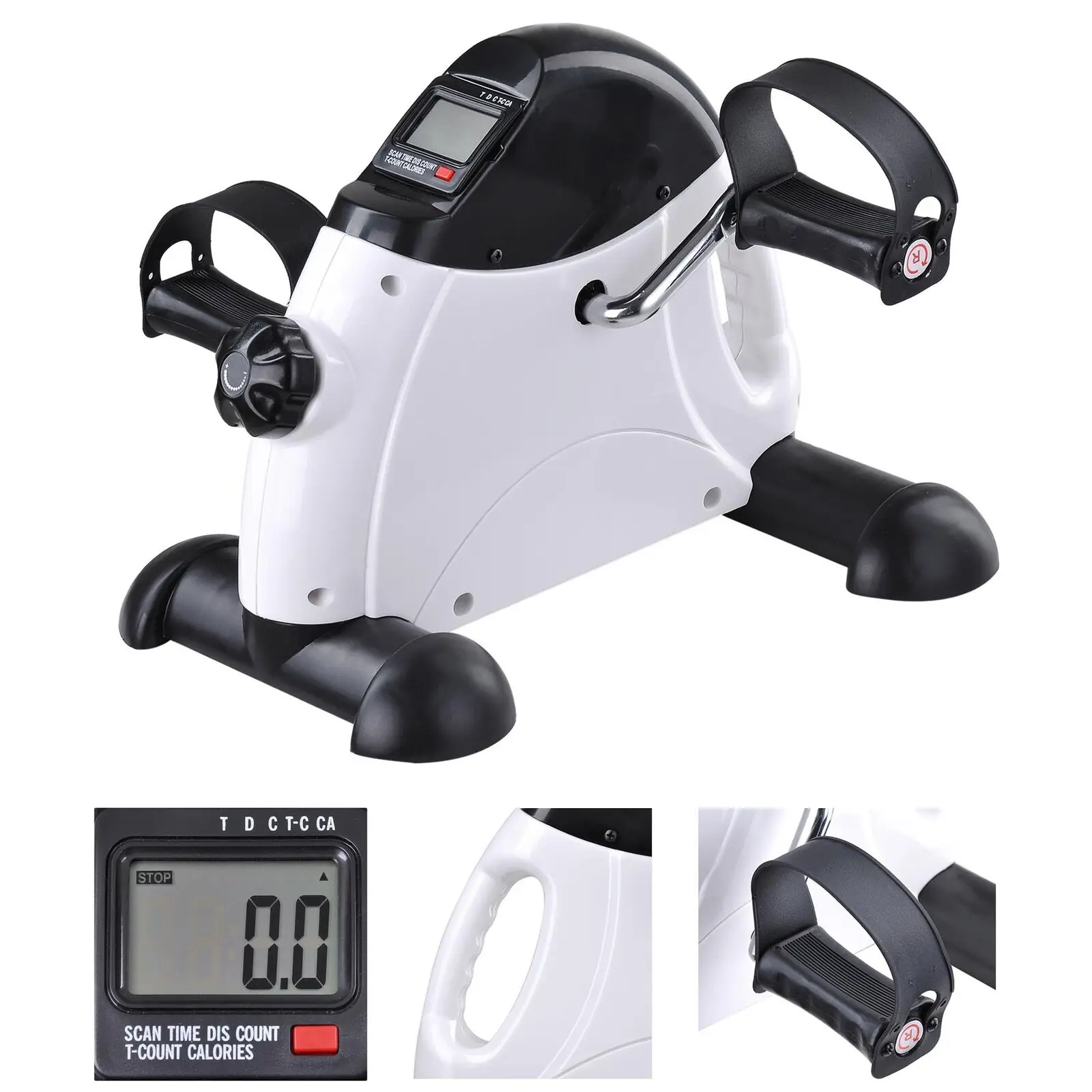 

Педальный Тренажер с ЖК-дисплеем, подходит для ног или рук 42x38x31 см