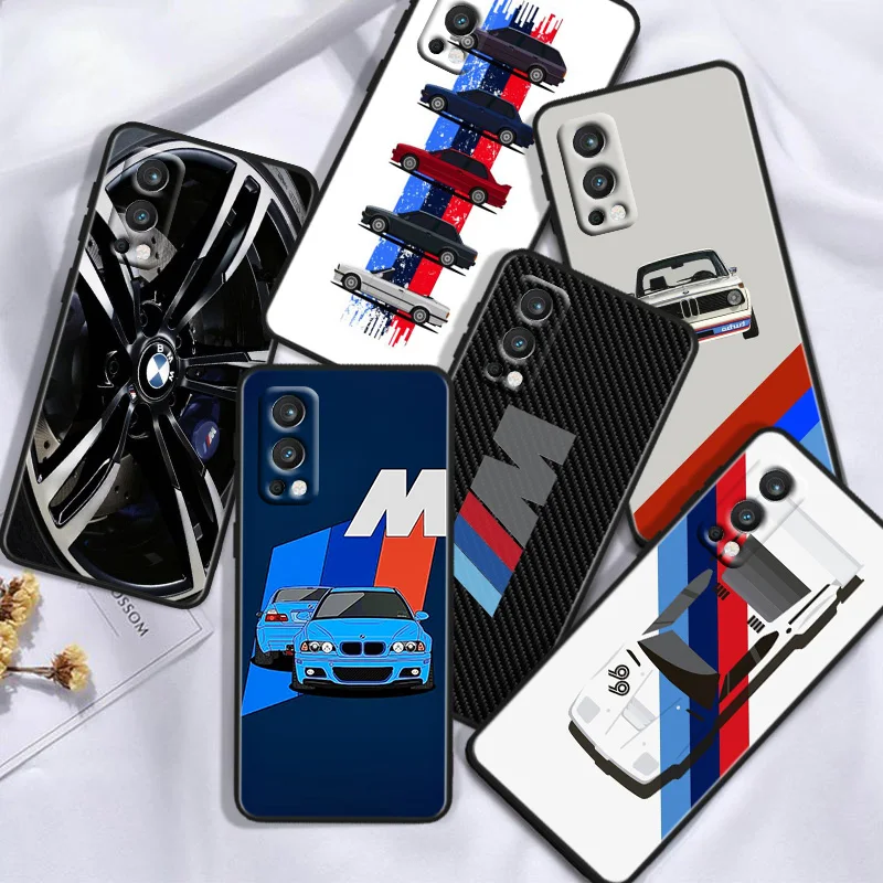 Luxury Sports Car BMW For OnePlus 11 10T 10R 9R 8T 7T Nord N300 N200 N100 2T CE2 Lite N20 N10 Pro Black Soft Phone Case