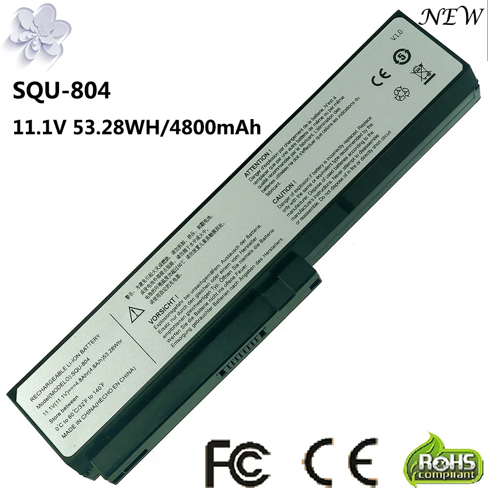 

New 4800mAh Battery for LG R405 R410 R480 R490 R500 R510 R560 R570 R580 R590 E210 E310 E300 EB300 SQU-804 SQU-805 SQU-807