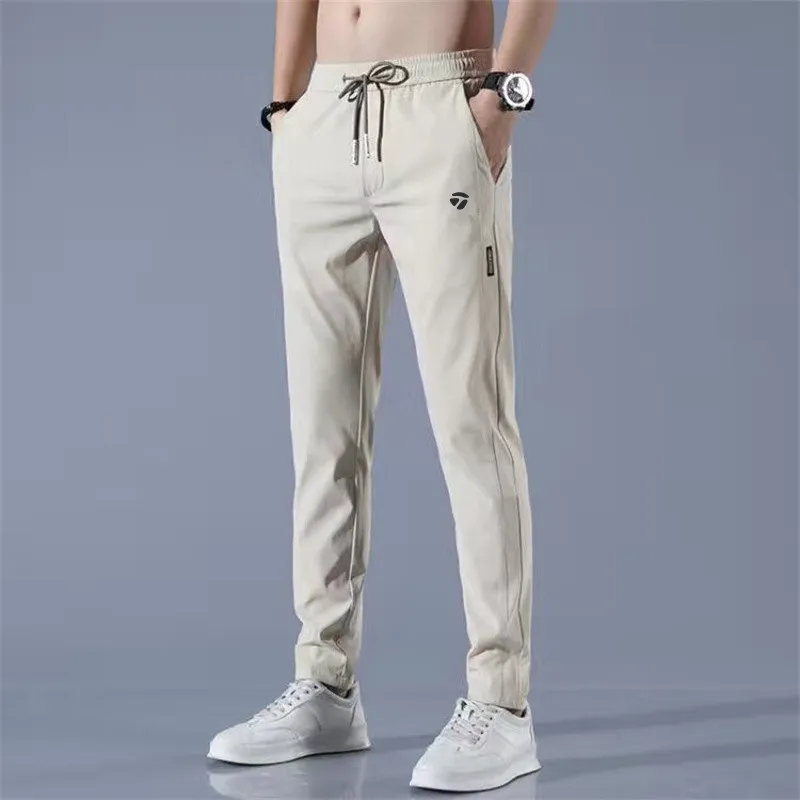

New Golf Pants Men Winter Golf Apparel Sweatpants Cargo Pants Fashion Casual Pant Thicken Warm Elasticity Man Golf Wear Trousers
