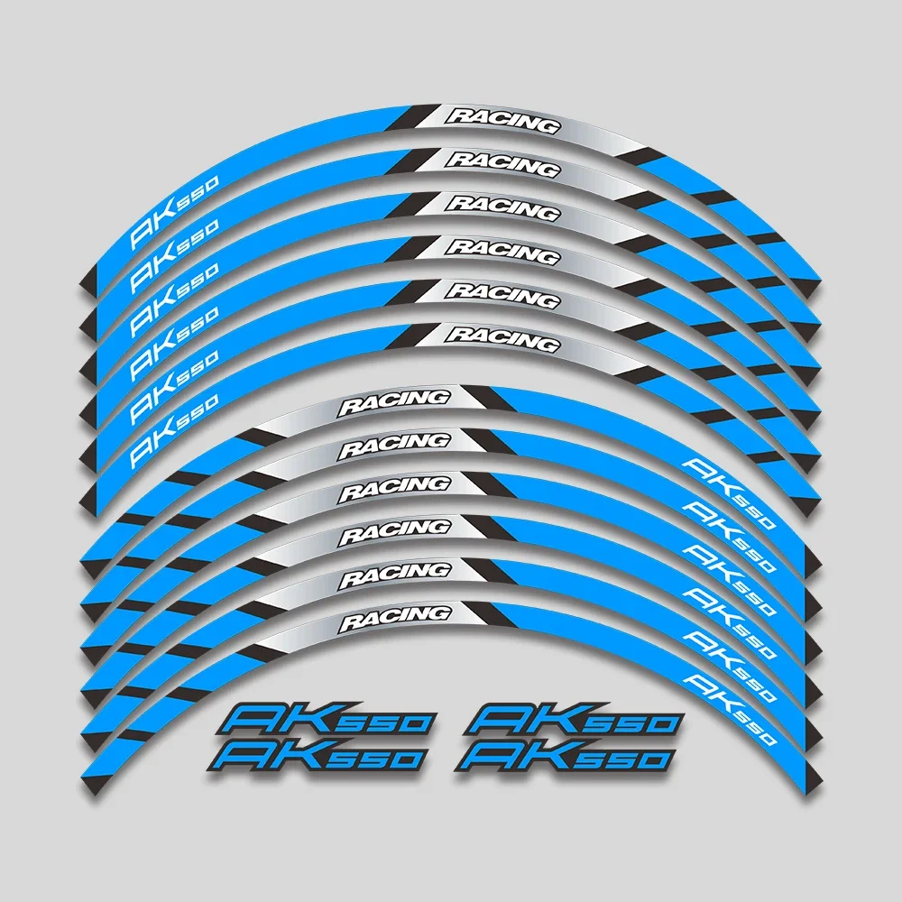 Аксессуары для мотоциклов KYMCO AK550 AK 550 наклейки на ступицу колеса Светоотражающая