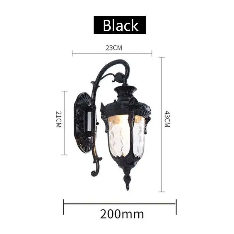 

Настенный светильник wecus черный или бронзовый E27