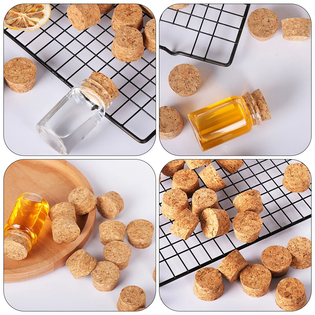 60 шт. пробка для бутылок стеклянная уплотнительная крышка деревянная банка