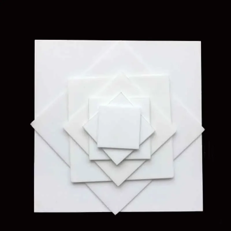 1 шт. диаметр 114/120/127 мм квадратный керамический лист прокладка для рассеивания