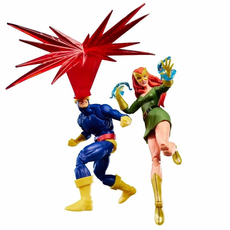 Фото В наличии: Набор Hasbro Marvel X-Men, 6-дюймовые подвижные фигурки Циклопа и Жана Грей, аниме-модели, коллекционные игрушки, подарки. №5