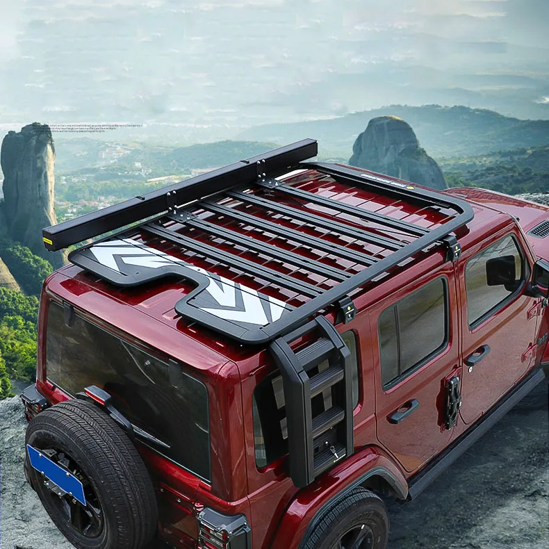 4x4 внедорожные аксессуары жесткий багажник для Jeep Wragnler на крышу Wrangler JK JL