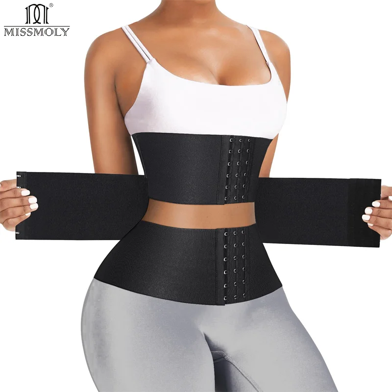 Waist Trainer Belly Bands Women Tummy Control Slimmer Waist Cinchers MISS MOLY Compression Weight Loss Workout Fitness Corset