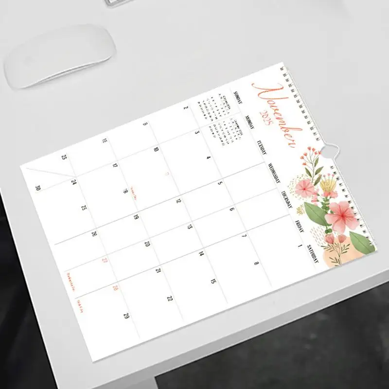 Календарь на 2025–2026 годы. Ежемесячный календарь 14–11 лет. С января 2024 года.