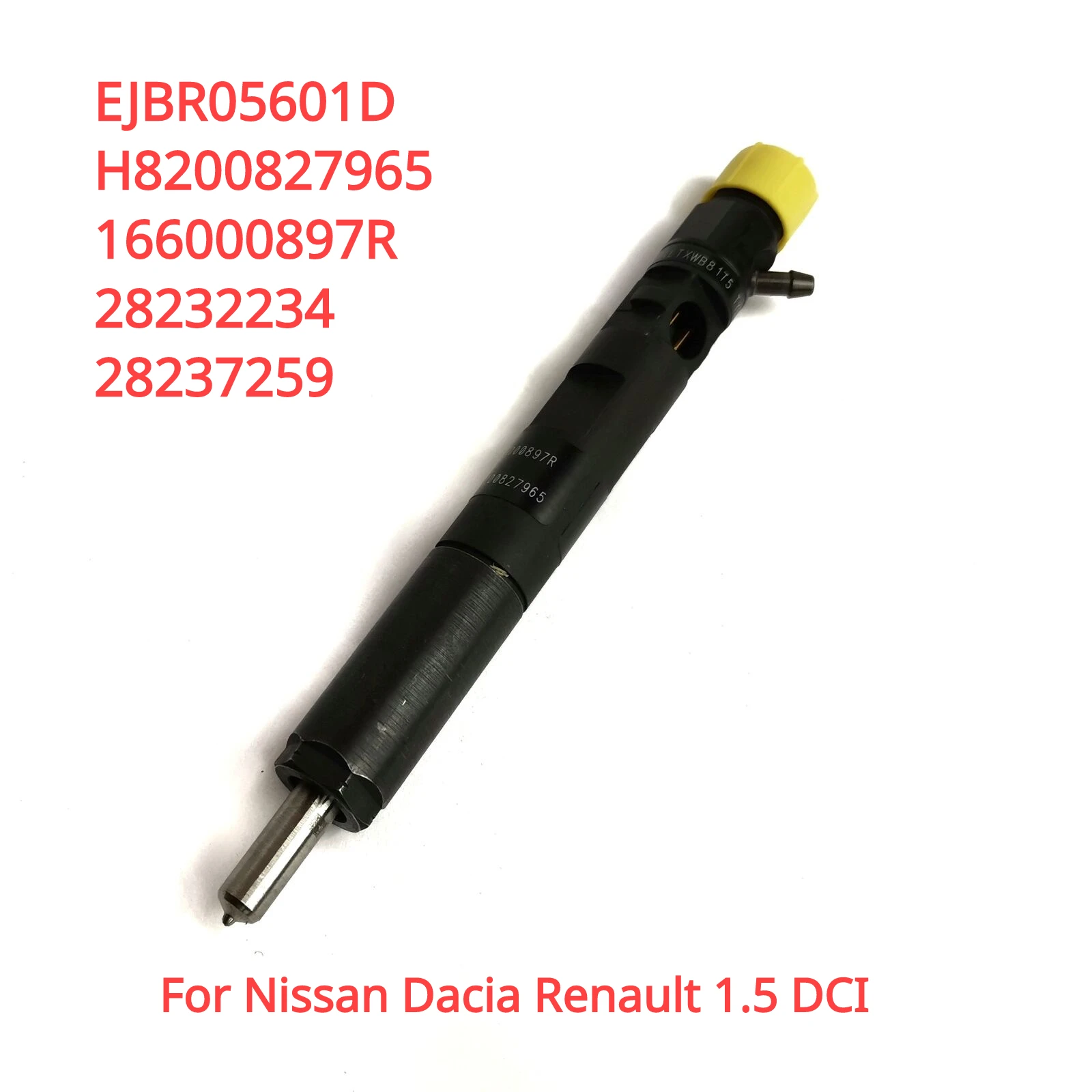 

Новая форсунка дизельного топлива EJBR05601D / 28237259 / 166000897R для Nissan Dacia Renault 1,5 DCI H8200827965