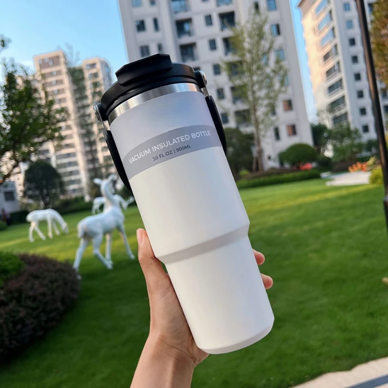 

Thermos Stainless Steel Thermal Coffee Cup Insulation Hot Water Bottle Vacuum Flasks Travel Mug Free Shipping Items