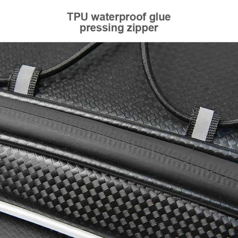 

ANMEILU Bicycle Bag Rear Seat Large Capacity Bike Pannier Bag Waterproof Bike Rack Trunk Cargo Pack Motorcycle PU Tail Package