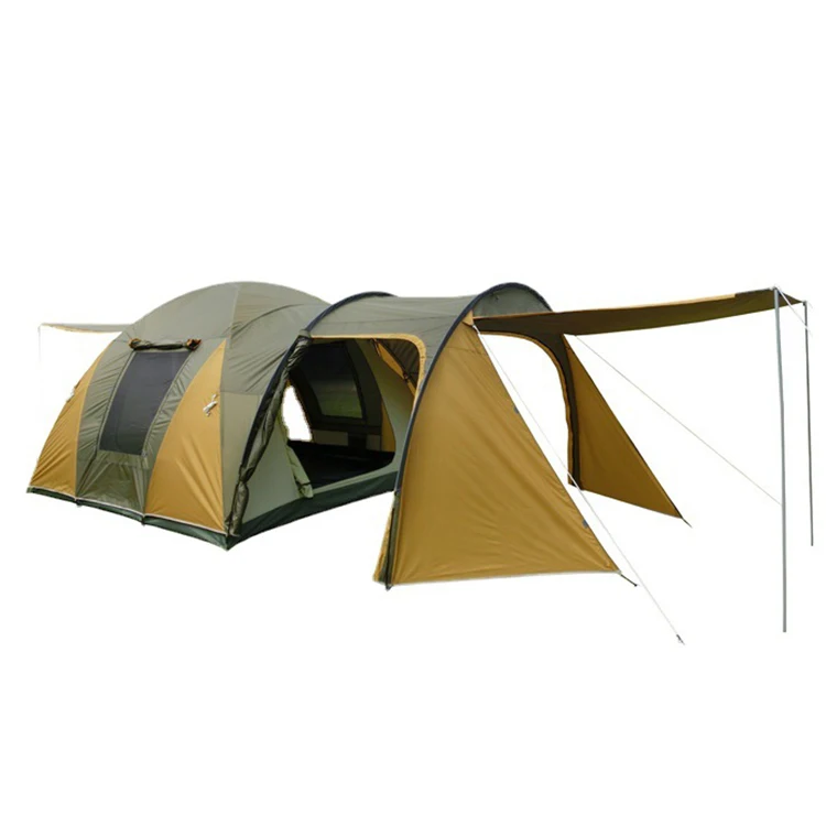 

2022 foldable high quality5-8 Person Camping Tents, 2 Room Water Resistant Family Tent with Double Layer